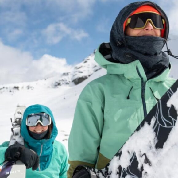 Mount Hood Overhood Comfort Shell Ski Snow Mountains - Picture 1 of 8